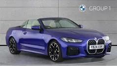 Blue Used 2024 BMW 420 M Sport Cabriolet | £41,990 (Fair price)