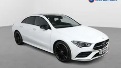 White Used 2023 Mercedes CLA220 AMG Line Premium Plus Sedan | £28,849 (Fair price)