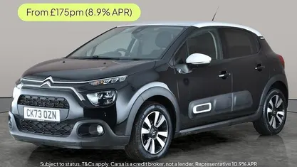 Black Used 2023 Citroën C3 PureTech Hatchback | £12,774 (Fair price)