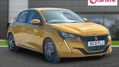 Used Peugeot 208 Active Premium 102 HP (75 kW) 2021 Yellow Hatchback