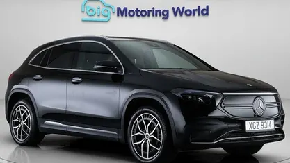 Used Mercedes EQA350 AMG line 214 kW (292 HP) 2022 Black SUV