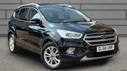 Used Ford Kuga Titanium 150 HP (110 kW) 2018 Black SUV