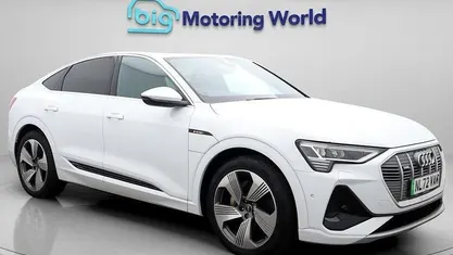 Used Audi e-tron Sportback S-Line 300 kW (408 HP) 2022 White SUV