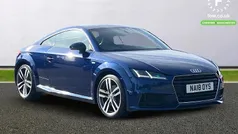 Blue Used 2018 Audi TT S-Line Coupe | £16,499 (Fair price)