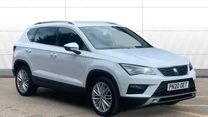 Used Seat Ateca XCELLENCE 150 HP (110 kW) 2020 White SUV