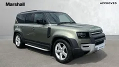 Green Used 2021 Land Rover Defender HSE SUV | £49,443 (Fair price)
