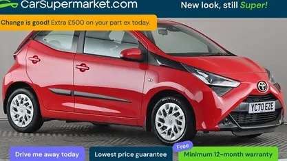Used Toyota Aygo X-play 72 HP (52 kW) 2020 Red Hatchback