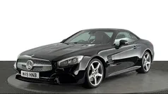 Black Used 2019 Mercedes SL400 AMG line Cabriolet | £33,820 (Fair price)