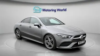 Used Mercedes CLA200 AMG line 163 HP (119 kW) 2022 Grey Coupe