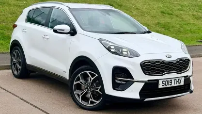 Used Kia Sportage GT-Line 136 HP (100 kW) 2019 White SUV