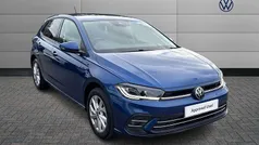 Blue Used 2022 VW Polo Style Hatchback | £15,500 (Fair price)