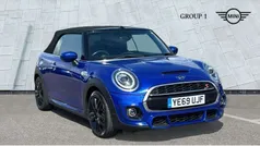 Starlight blue Used 2019 Mini Cooper S Cabriolet Comfort Cabriolet | £14,995 (Fair price)