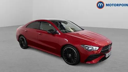 Used Mercedes CLA200 AMG Line Premium Plus 163 HP (119 kW) 2024 Red Coupe