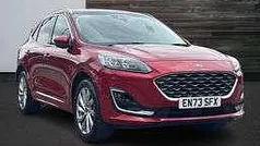 Red Used 2024 Ford Kuga Vignale SUV | £25,690 (Fair price)