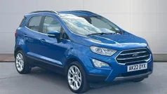 Blue Used 2022 Ford Ecosport Titanium SUV | £13,295 (Fair price)