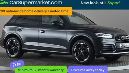 Used Audi Q5 Black Edition 299 HP (219 kW) 2020 Grey SUV