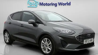Used Ford Fiesta Titanium 125 HP (91 kW) 2021 Grey Hatchback