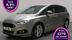 Silver Used 2017 Ford S-MAX Sport MPV | £15,043 (Fair price)