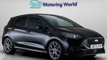 Begagnad Ford Fiesta ST-Line 101 HK (74 kW) 2022 Svart Halvkombi