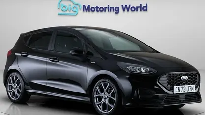 Begagnad Ford Fiesta ST-Line 101 HK (74 kW) 2022 Svart Halvkombi