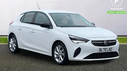 Used Vauxhall Corsa Elite 101 HP (74 kW) 2021 White Hatchback