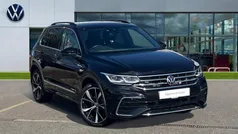 Deep black Used 2023 VW Tiguan R-line SUV | £27,881 (Fair price)