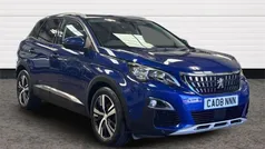 Blue Used 2018 Peugeot 3008 Allure SUV | £13,301 (Fair price)