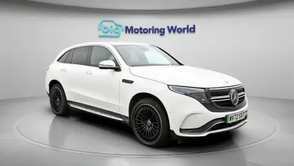 Used Mercedes EQC400 AMG Line Premium Plus 300 kW (408 HP) 2022 White SUV