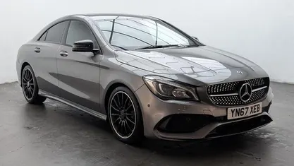Grey Used 2017 Mercedes CLA180 AMG line Sedan | £12,650 (Fair price)
