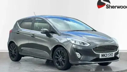 Used Ford Fiesta Titanium 125 HP (91 kW) 2021 Grey Hatchback