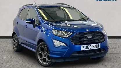 Used Ford Ecosport ST-Line 125 HP (91 kW) 2019 Blue SUV