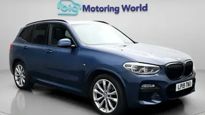 Used BMW X3 M Sport 190 HP (139 kW) 2019 Blue SUV