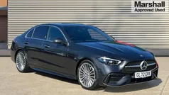 Grey Used 2022 Mercedes C220 AMG Line Premium Sedan | £31,990 (Fair price)