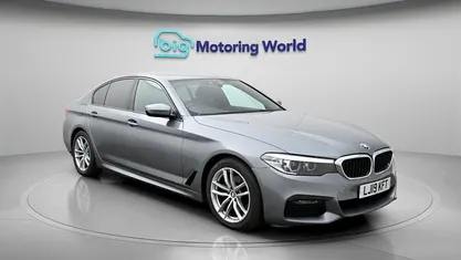 Used BMW 520 M Sport 184 HP (135 kW) 2019 Blue Sedan