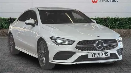 White Used 2021 Mercedes CLA250e AMG Line Premium Sedan | £19,850 (Fair price)