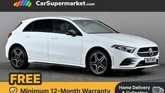 White Used 2021 Mercedes A250 AMG line Hatchback | £16,987 (Fair price)