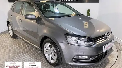Used VW Polo Edition 75 HP (55 kW) 2017 Grey Hatchback