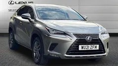 Silver Used 2021 Lexus NX300h SUV | £26,850 (Fair price)