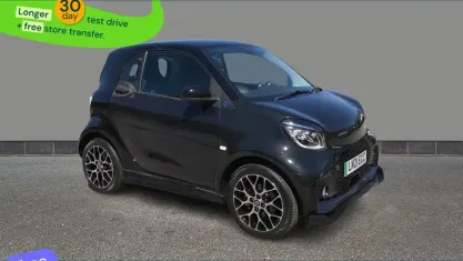 Used Smart ForTwo Electric Drive Exclusive 60 kW (82 HP) 2021 Black Coupe