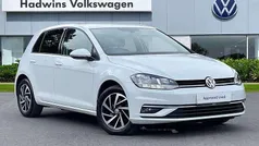 White Used 2019 VW Golf VII Match Hatchback | £14,295 (Fair price)