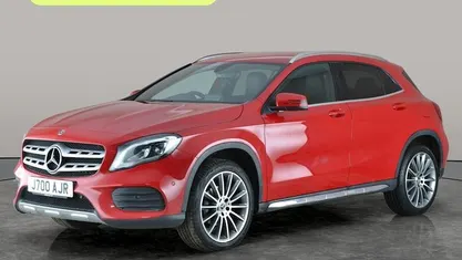 Used Mercedes GLA180 AMG line 122 HP (89 kW) 2019 Red SUV