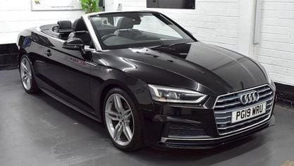 Używany Audi A5 Cabriolet S-Line 190 KM (139 kW) 2019 Czarny Kabriolet