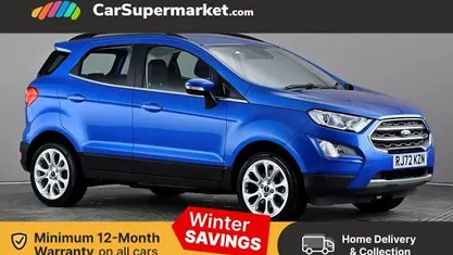 Used 2022 Ford Ecosport Titanium SUV | £11,597 (Fair price)