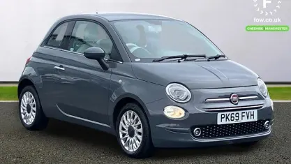 Used Fiat 500 Lounge 69 HP (50 kW) 2019 Grey Hatchback