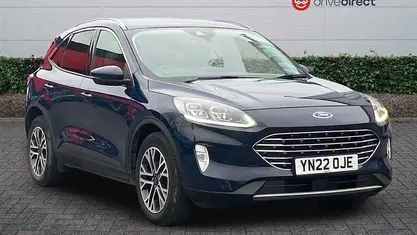 Used Ford Kuga Titanium 120 HP (88 kW) 2021 Blue SUV