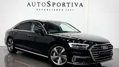 Used Audi A8L Sport 449 HP (330 kW) 2020 Black Sedan