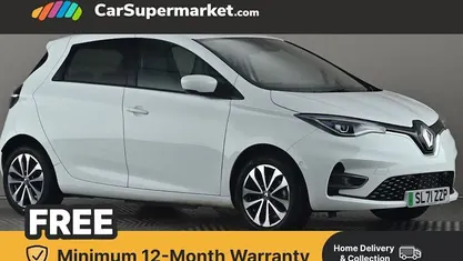 White Used 2021 Renault Zoe GT Hatchback | £9,697 (Fair price)