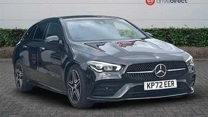 Black Used 2022 Mercedes CLA200 Shooting Brake AMG Line Premium Estate | £21,470 (Fair price)