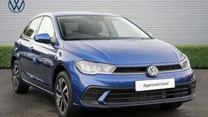 New VW Polo Match 95 HP (69 kW) 2026 Blue Hatchback