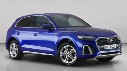 Used Audi Q5 S-Line 299 HP (219 kW) 2023 Blue SUV